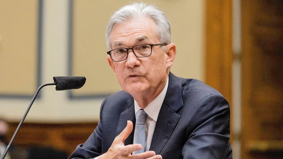 Para Powell "falta bastante por recorrer" para bajar la inflación al 2%