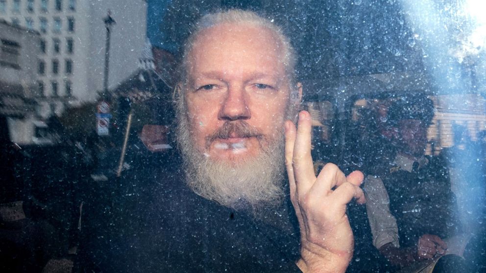 El fundador de WikiLeaks�est� preso desde abril del 2019 en la c�rcel brit�nica de m�xima seguridad de Belmarsh