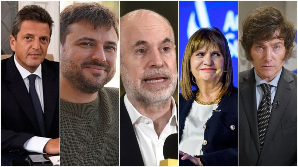 Javier Milei, Sergio Massa y Patricia Bullrich podrán competir por la presidencia en octubre