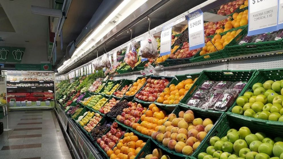 Frutas y verduras aumentaron más del 150% interanual en junio