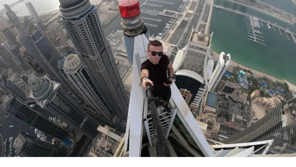 Remi Lucidi cayó desde el piso 68 de un rascacielos de Hong Kong