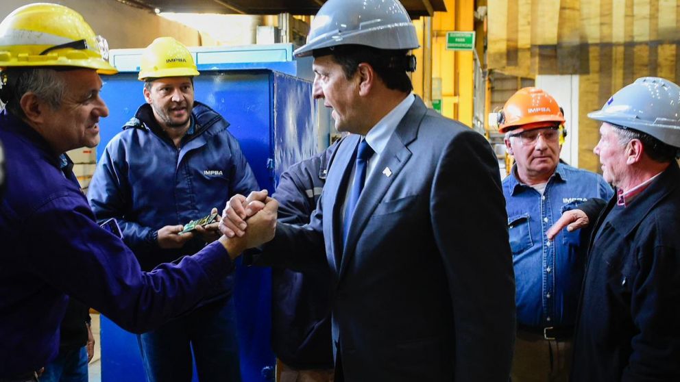 El ministro estuvo en Mendoza