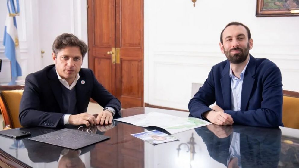 El Gobernador Kicillof recibió a Selci y se metió en la interna de Hurlingham a días de las PASO: