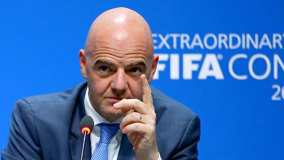 Infantino fue cuestionado nuevamente