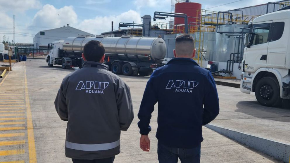La Aduana denunció por presunto contrabando a la empresa Bioils Argentina