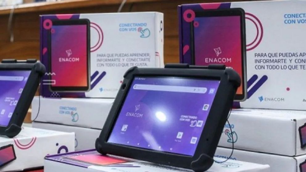 Tablets gratis del Enacom