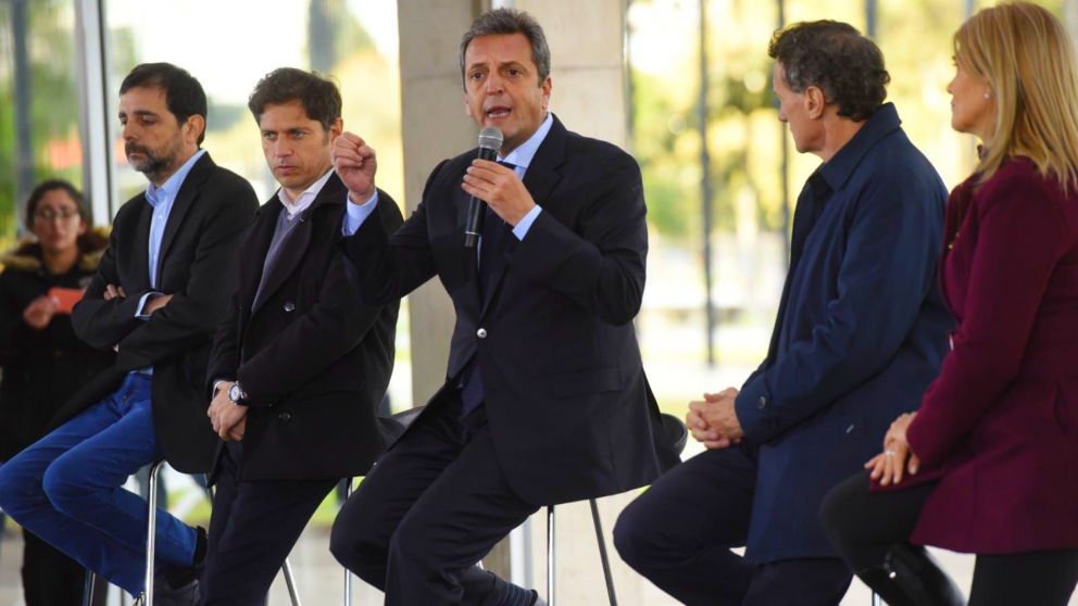 Sergio Massa potencia la campaña en el conurbano junto a Kicillof, Máximo y Wado