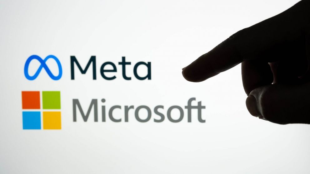 Microsoft y Meta van por todo con su inteligencia artificial generativa