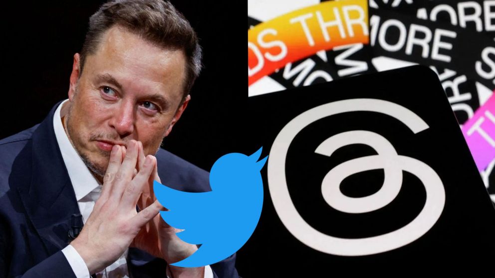 Elon Musk acusó a Meta de copiar la idea de Twitter para su nueva red social