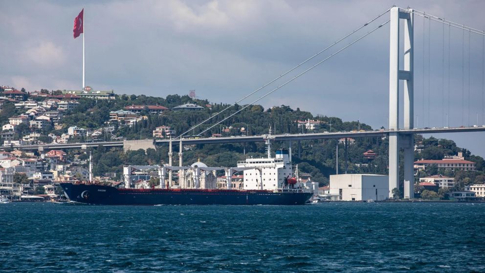 La última nave con granos partió ayer, domingo