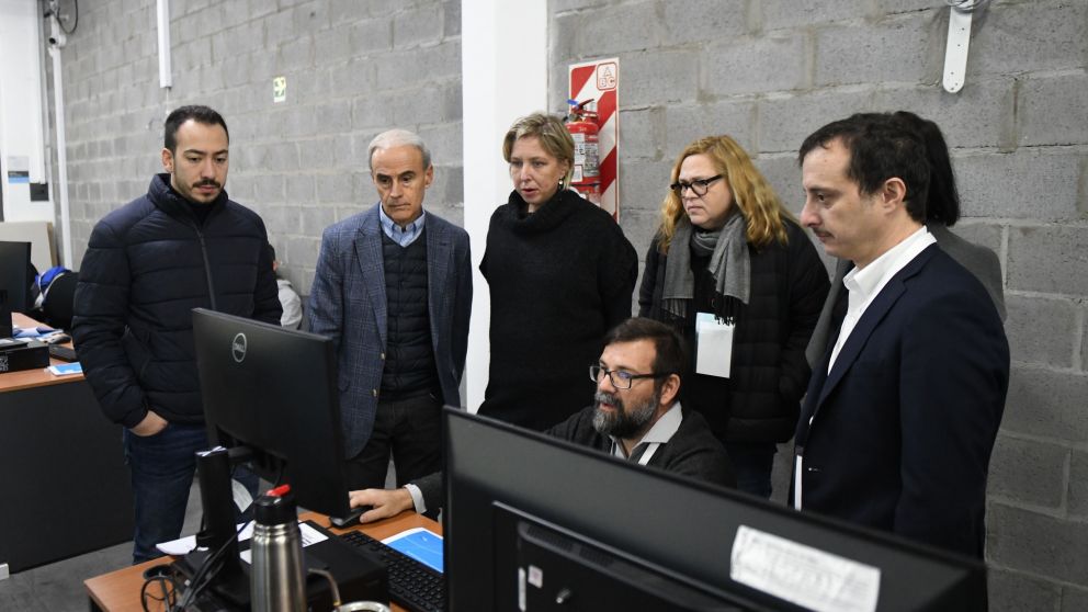 En el testeo participaron funcionarios y apoderados de partidos políticos