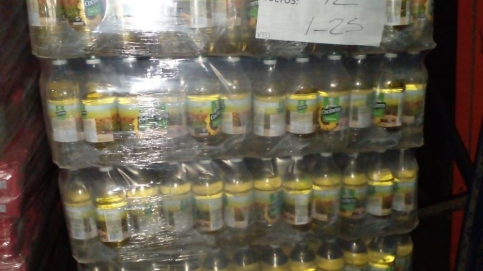 Mayorista Yaguar no vendía aceite pero acopiaba 20 mil litros, denunció el Gobierno