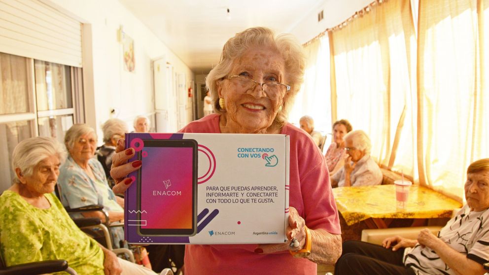 Tablet gratis para jubilados - Fuente: Secretar�a de Modernizaci�n de Entre R�os.