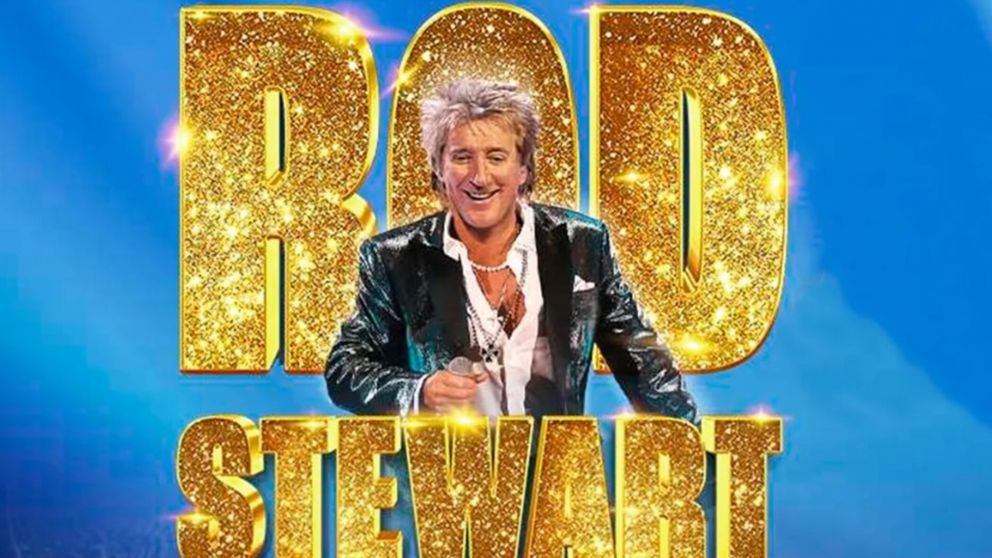 Rod Stewart se presenta en el estadio GEBA