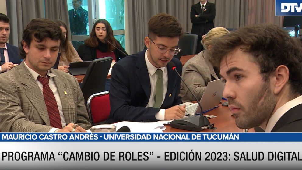 Con universitarios de todo el país y la región, comenzó en Diputados el programa Cambio de Roles