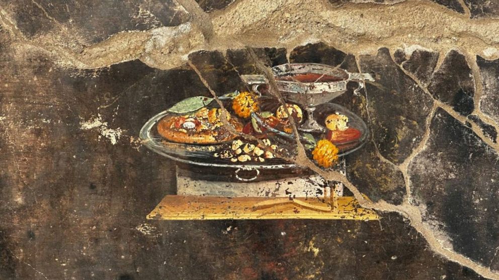 La pintura en la excavación