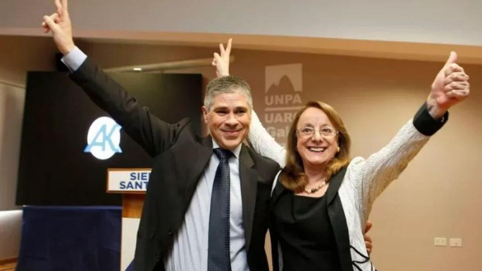 Alicia Kirchner y Pablo González, candidatos a senadores