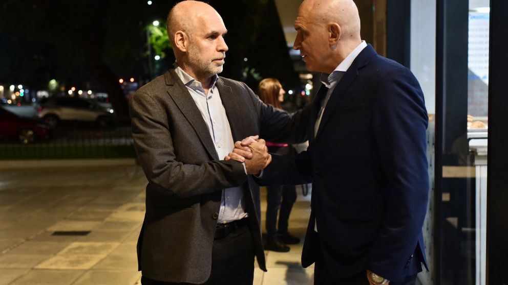 Horacio Rodríguez Larreta y José Luis Espert sellaron una alianza de cara a las elecciones 2023
