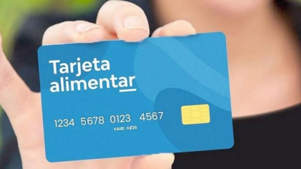 Tarjeta Alimentar con aumento
