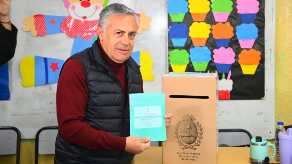 Juntos por el Cambio se impone en las PASO de Mendoza y Cornejo es el precandidato a gobernador más votado