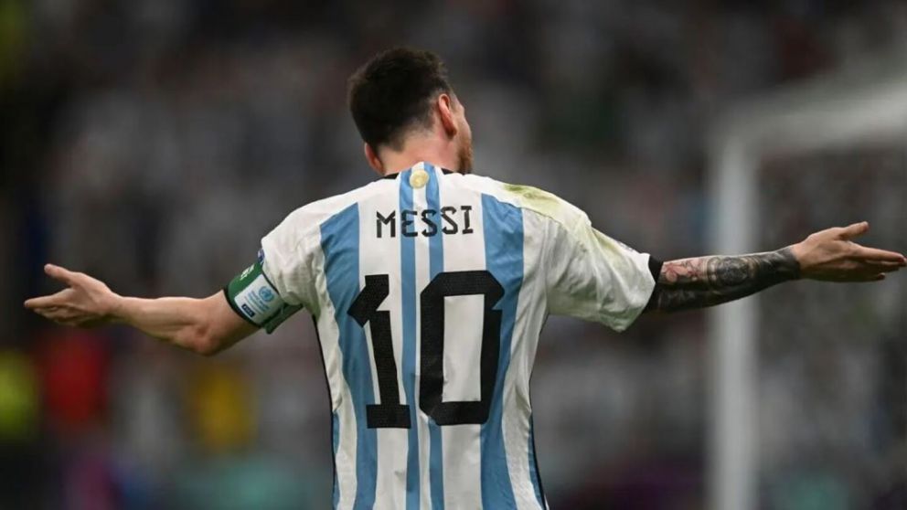Otro homenaje a Lionel Messi