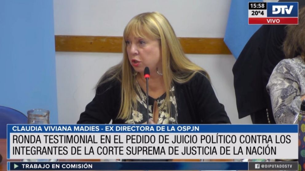 Últimas exposiciones sobre presuntas irregularidades en la obra social del Poder Judicial