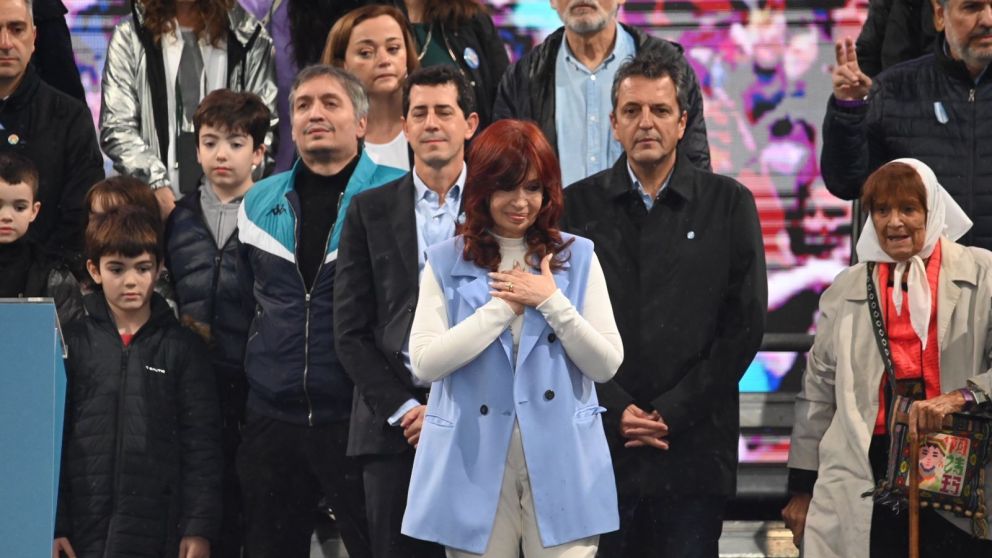El último acto público de Cristina
