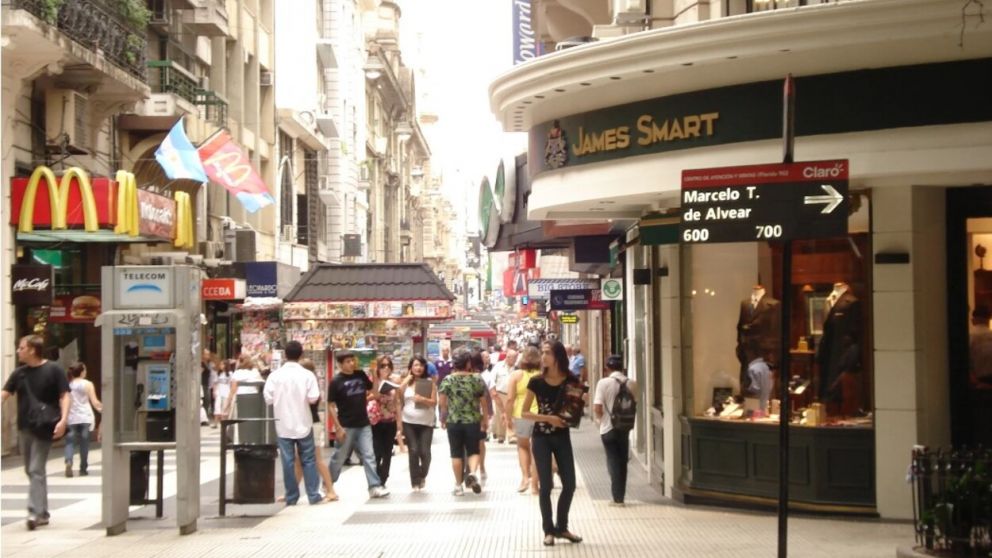 De los comercios en actividad, el 25,3% correspondió al rubro indumentaria, textiles y calzado