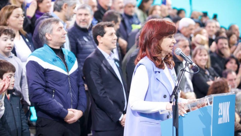 Cristina Kirchner conmemoró los 20 años de la asunción de Néstor Kirchner
