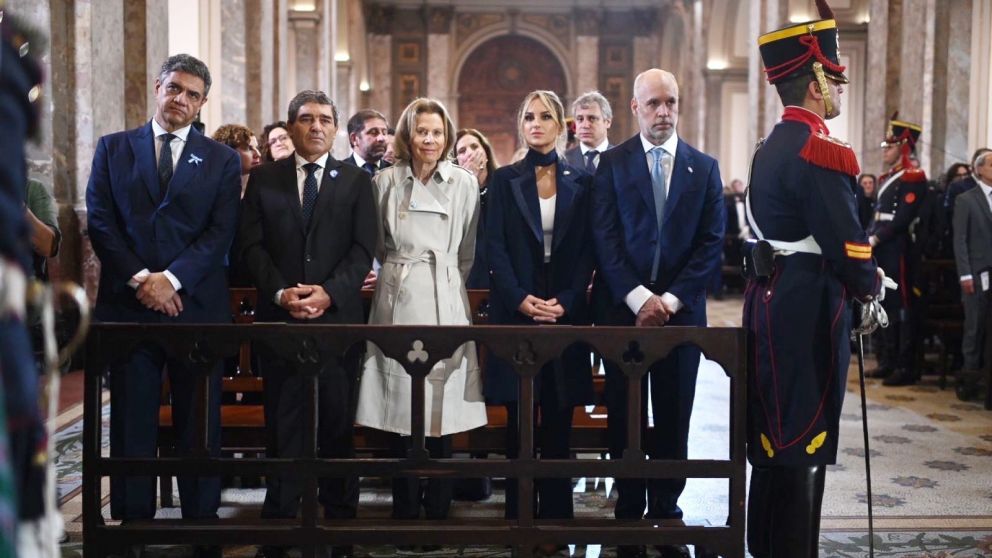 Rodríguez Larreta participó del Tedeum por el aniversario del Primer Gobierno Patrio