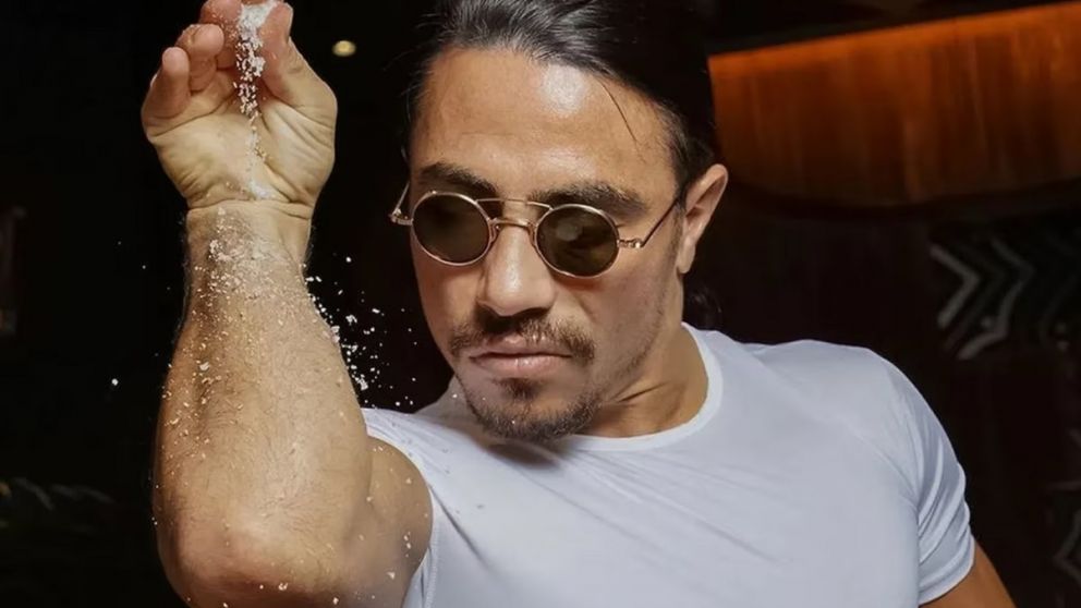 Salt Bae se volvió una celebridad de Internet por su excentricidad