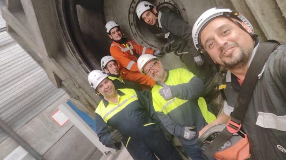 Destacado desempeño de los trabajadores argentinos que viajaron a Bélgica para perfeccionar su formación