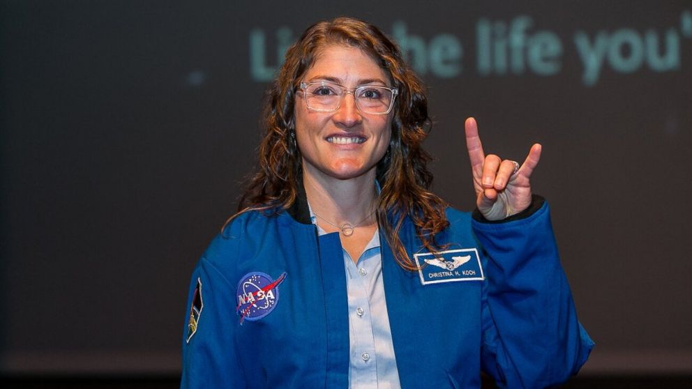 Christina Koch será la primera mujer en viajar a la Luna