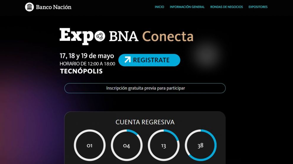Llega a Tecnópolis “Expo BNA Conecta”, la ronda de negocios más grande de la Argentina