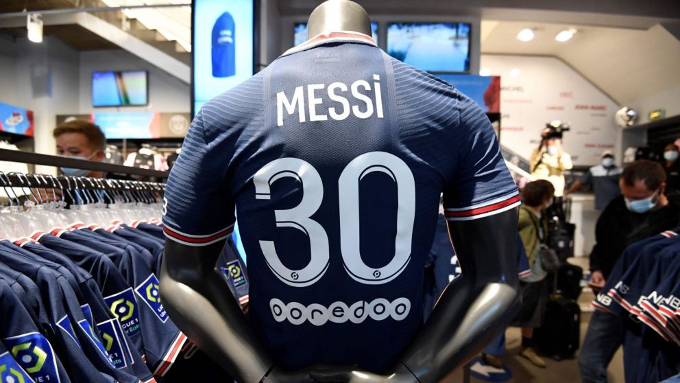 El PSG dejará de vender la camiseta de Lionel Messi