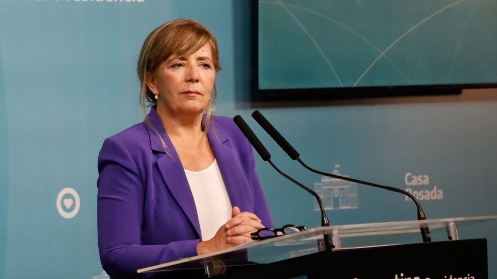 Conferencia de prensa en la Rosada