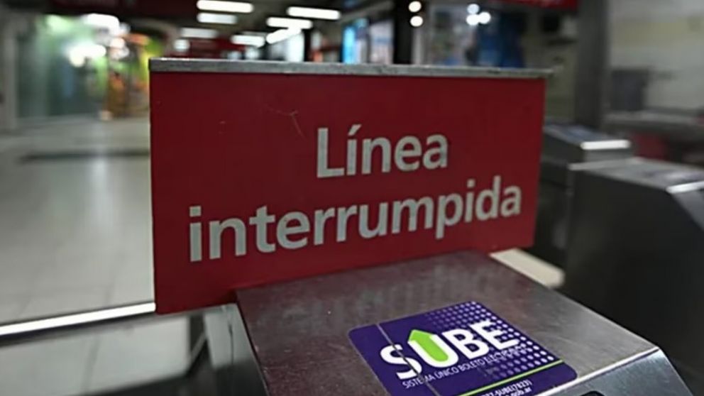 Paro de subte por presencia de asbesto