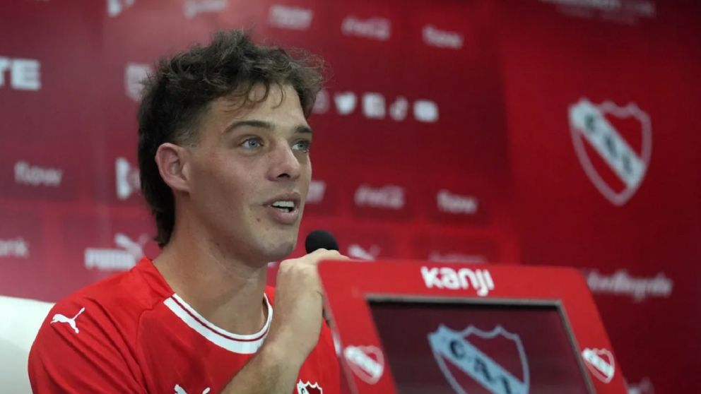 Santiago Maratea presentó la colecta en Independiente y ya se recaudaron más de 400 millones de pesos