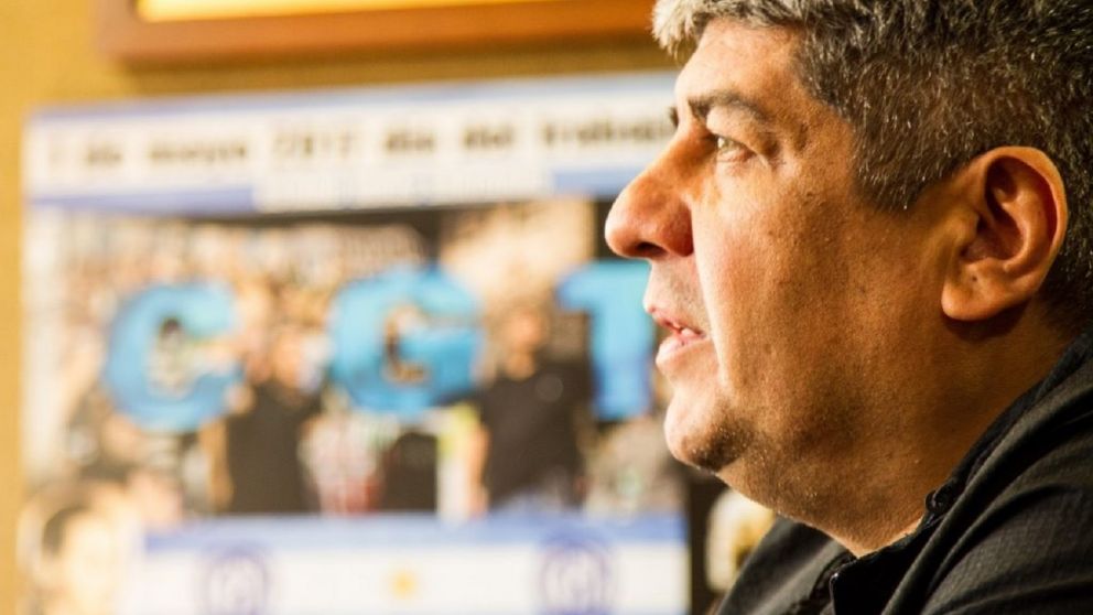 Moyano habl� de "golpes empresarios" con los precios y de los bancos con el d�lar (foto Ariel Gaspardi)