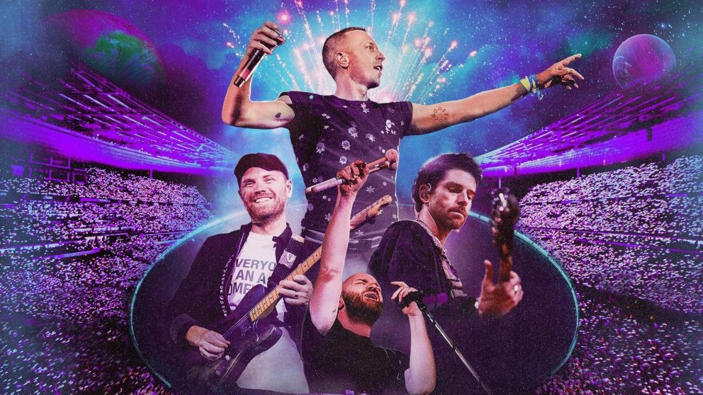 La película de Coldplay reune lo mejor de los 10 shows que hicieron en Argentina en 2022