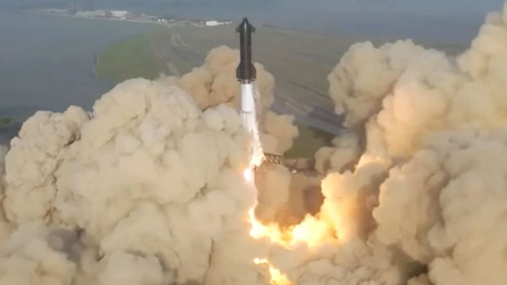 El cohete Starship de Elon Musk explotó en pleno vuelo
