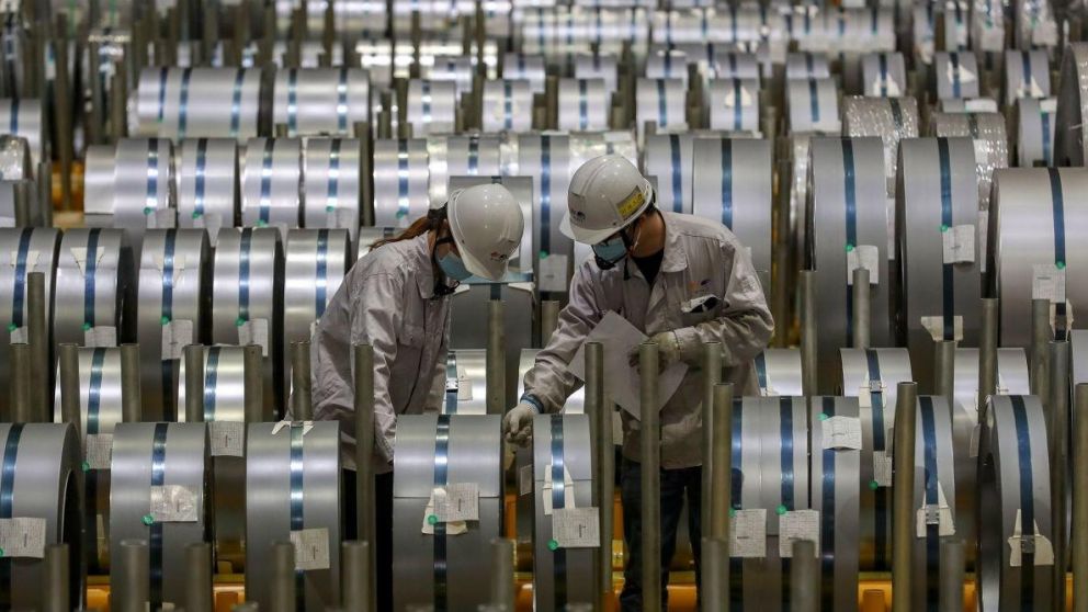 La producción industrial de China subió un 3,9% en marzo
