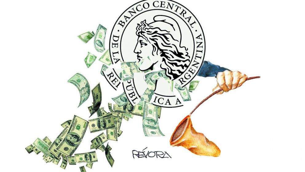 En promedio, el Banco Central perdió USD 87 millones por día