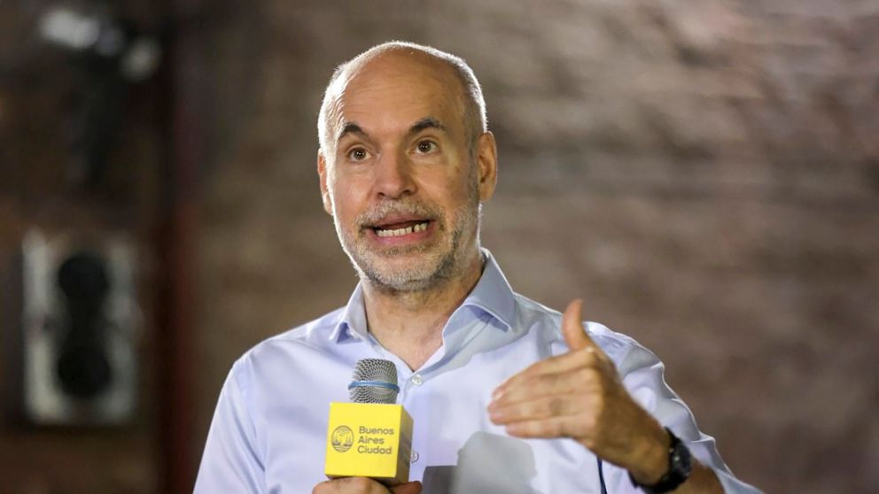 El jefe de Gobierno de la ciudad de Buenos Aires, Horacio Rodriguez Larreta, avanza en la campaña