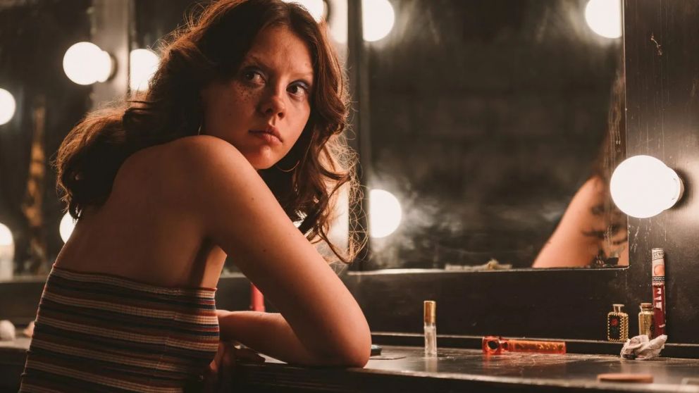 Mia Goth en X, un film de terror dirigido por Ti West