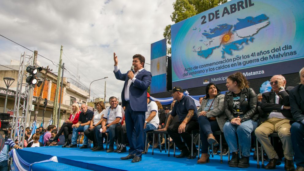 Fernando Espinoza: “El reclamo de Malvinas no va a terminar hasta que volvamos a ver la bandera argentina flameando en nuestras islas”