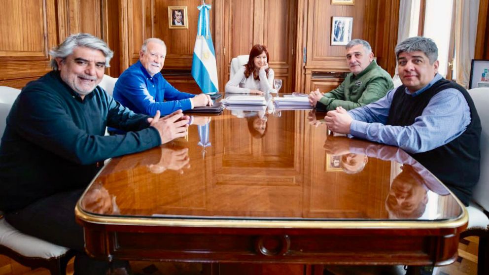 Correa, Pablo Moyano, Manrique (Smata), Plaini y Cristina, coincidencias por la suma fija