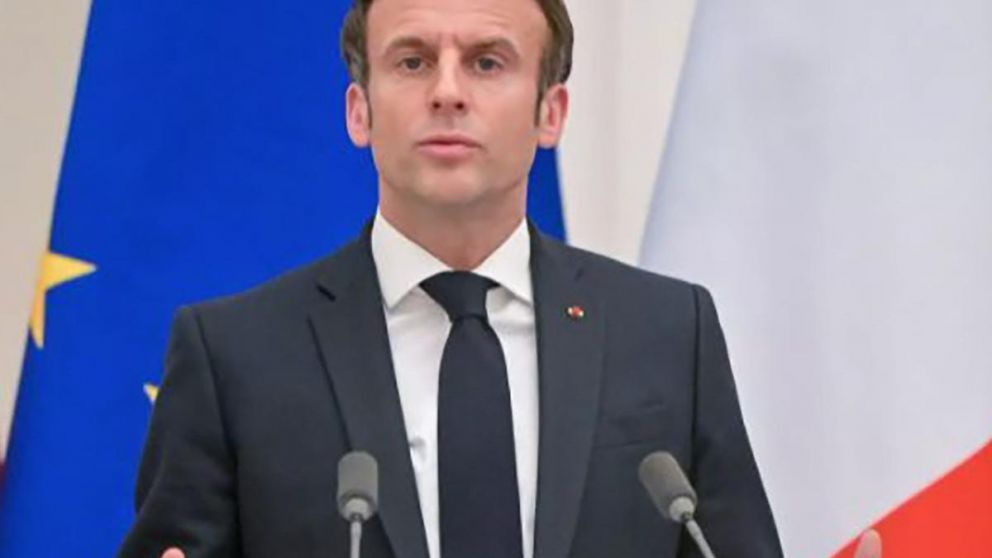 "No toleraremos ningún desborde", advirtió Macron que calificó de "sediciosos" a los manifestantes