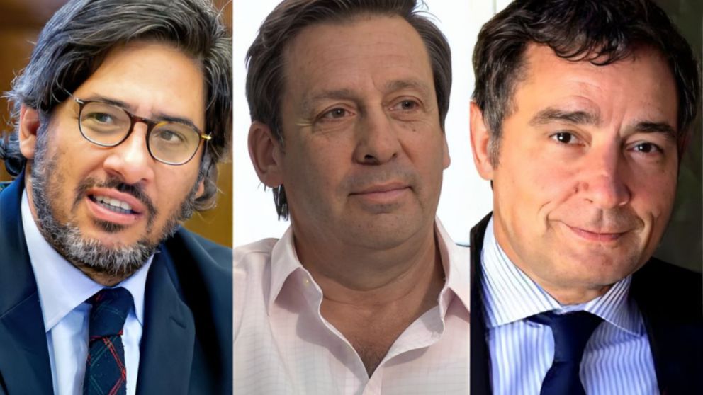 El exministro de Juntos por el Cambio Germán Garavano; al exasesor judicial del expresidente Mauricio Macri, Fabián "Pepín" Rodríguez Simón y el senador José Torello