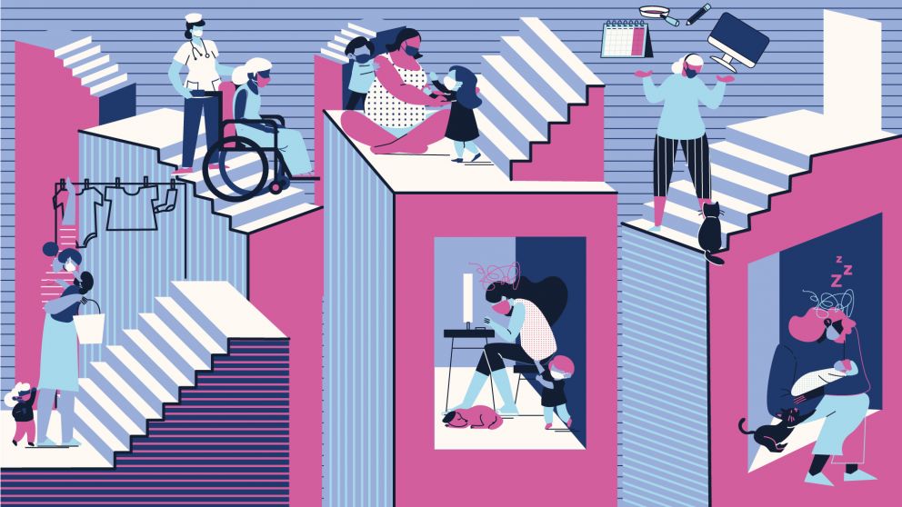 Cuántas horas dedican mujeres y hombres a las tareas del hogar